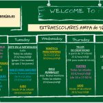 Horario de Actividades Extraescolares 2022-2023